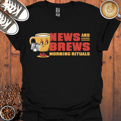 News and Brews Tee