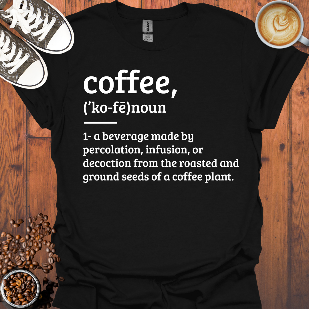 Coffee Definition Tee