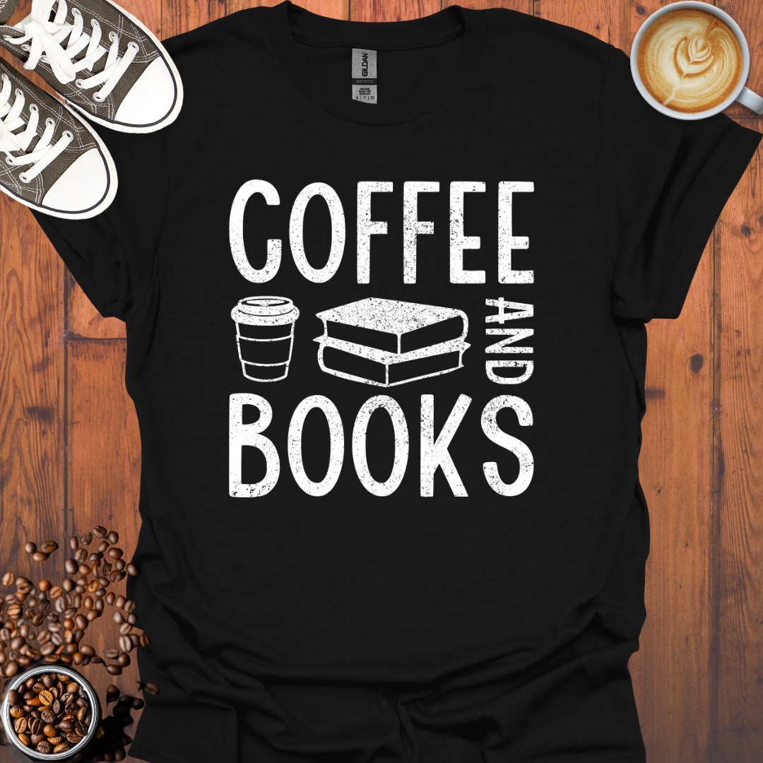 Coffee and Books Tee