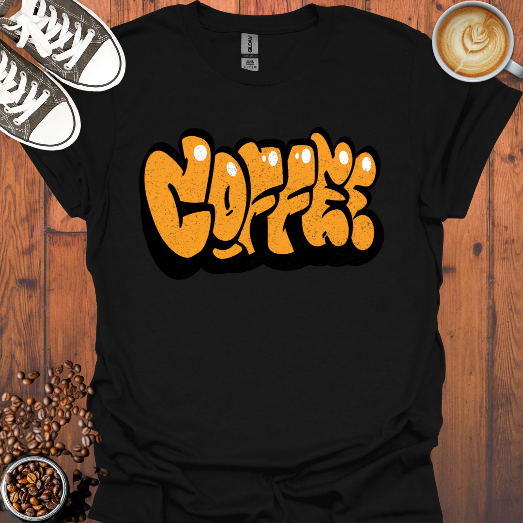 Graffiti Coffee Tee