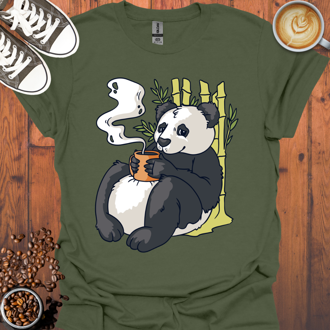 Panda Coffee Tee