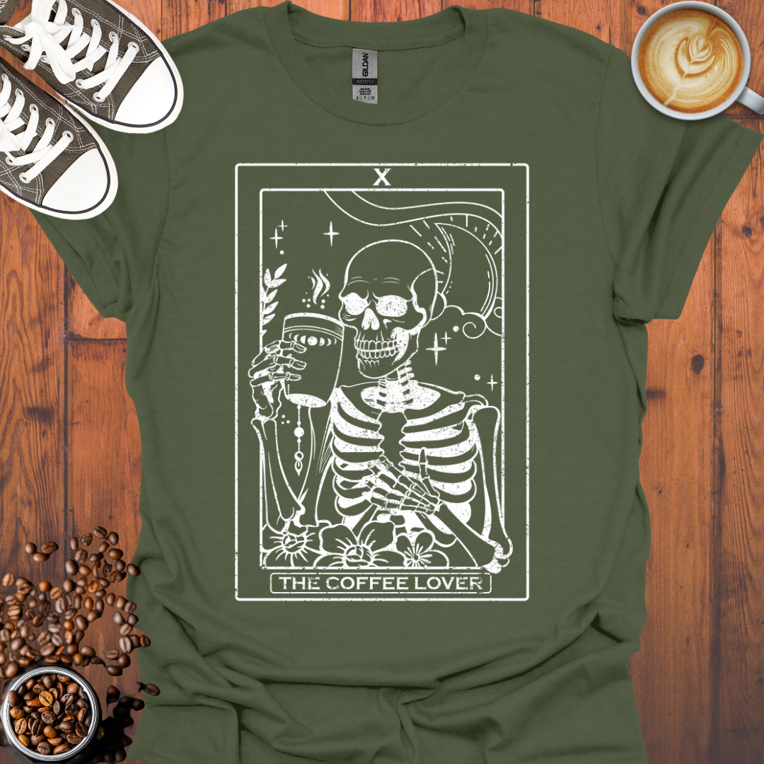 The Coffee Lover Tarot Tee