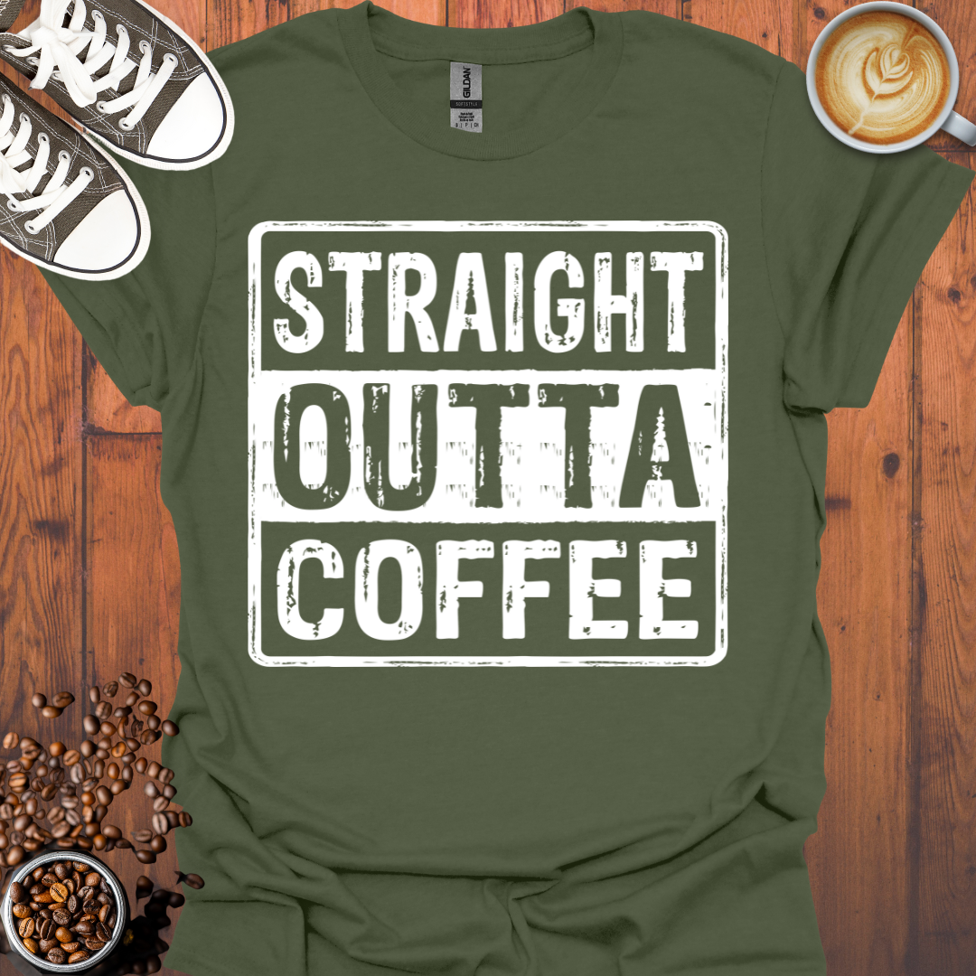 Straight Outta Coffee Tee