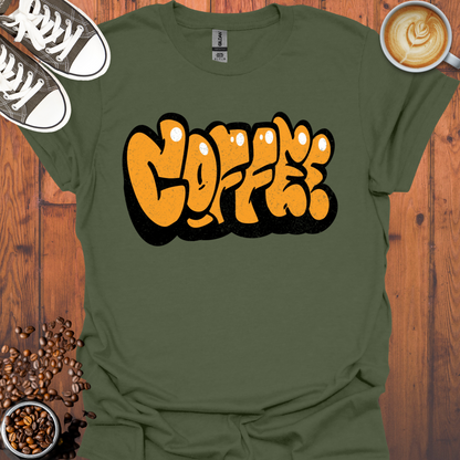 Graffiti Coffee Tee