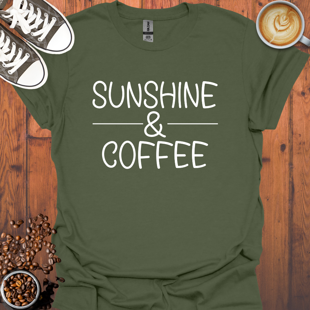 Sunshine & Coffee Tee