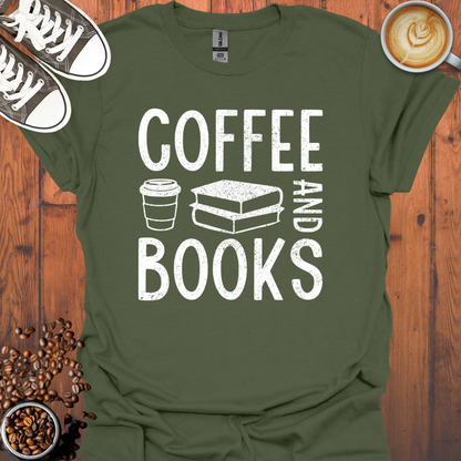 Coffee and Books Tee