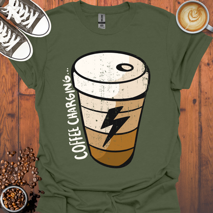 Coffee Charging Tee