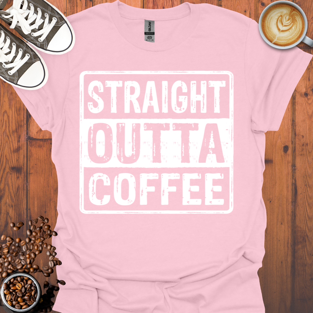 Straight Outta Coffee Tee