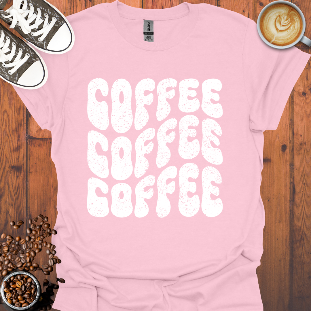 Coffee Coffee Coffee GRUNGE Tee