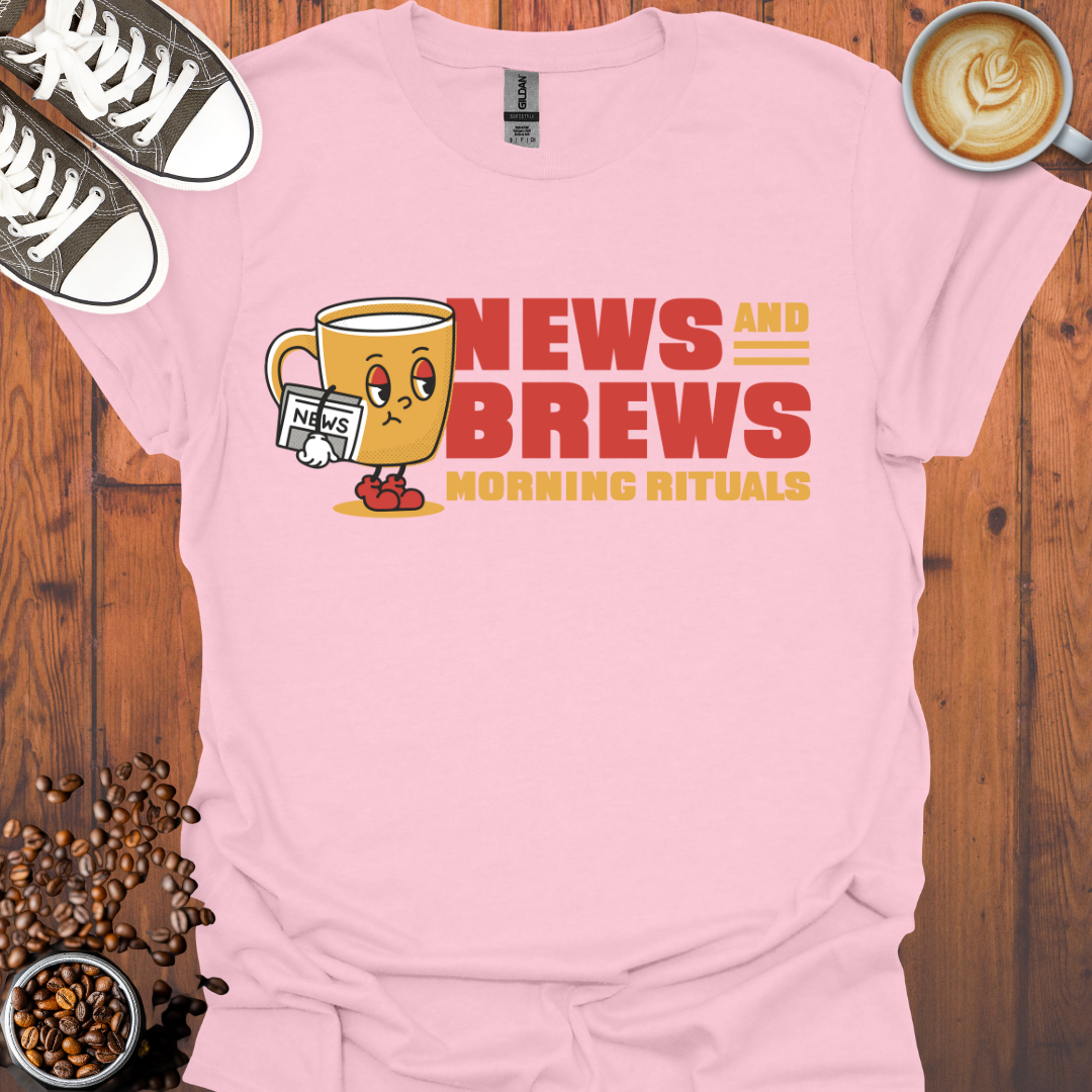 News and Brews Tee