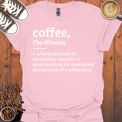 Coffee Definition Tee