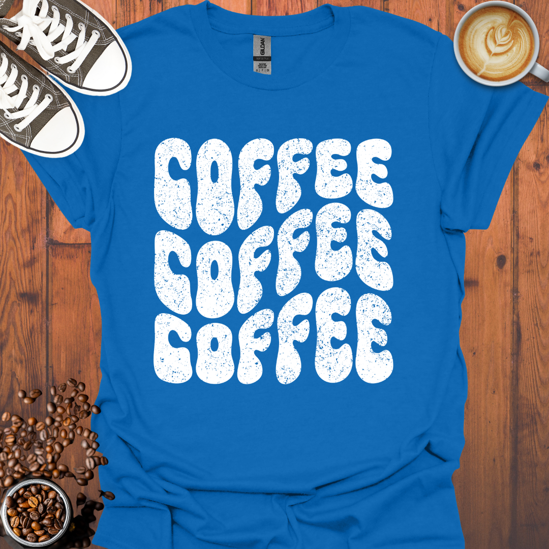 Coffee Coffee Coffee GRUNGE Tee