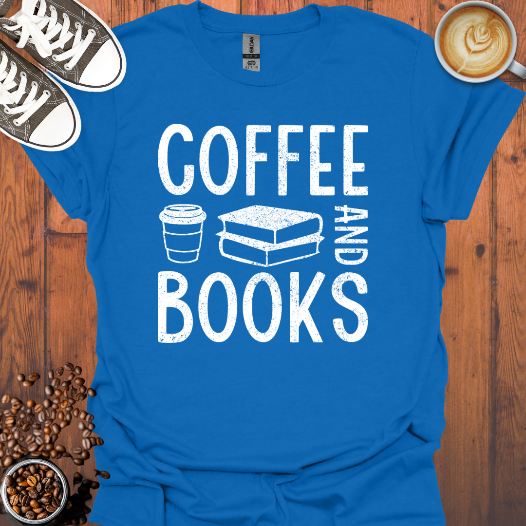 Coffee and Books Tee