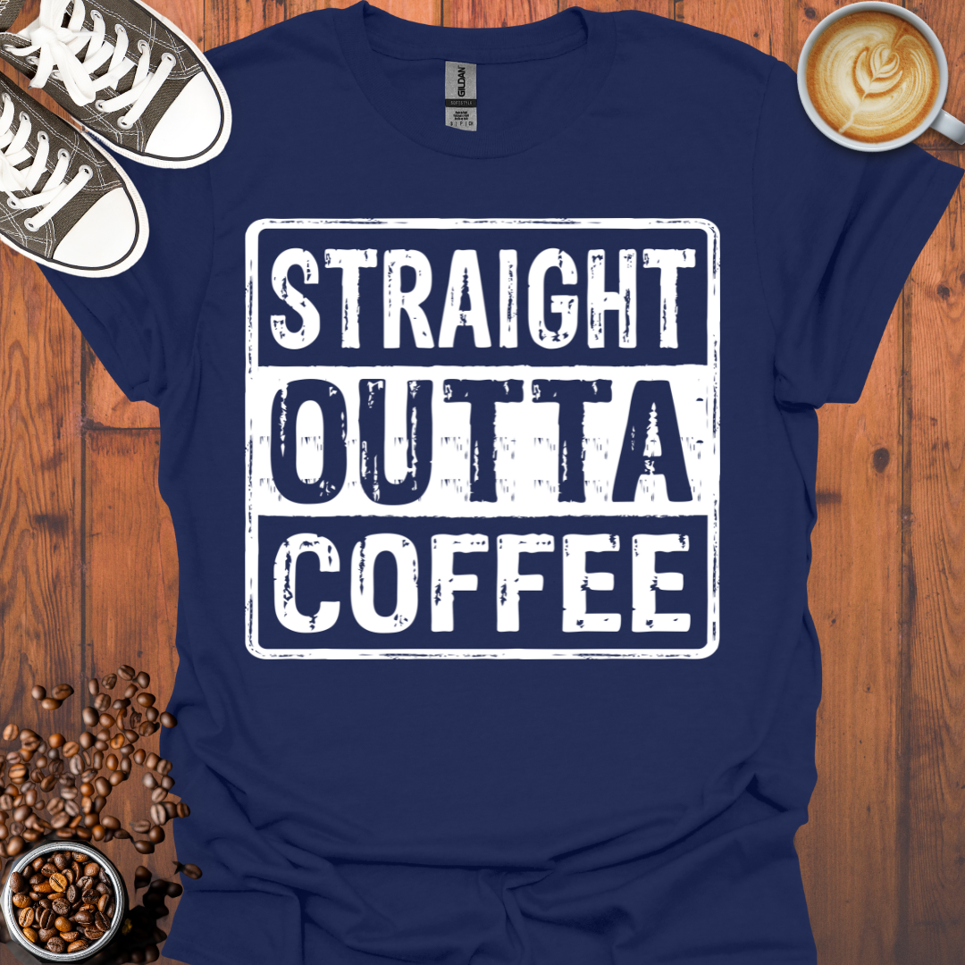 Straight Outta Coffee Tee