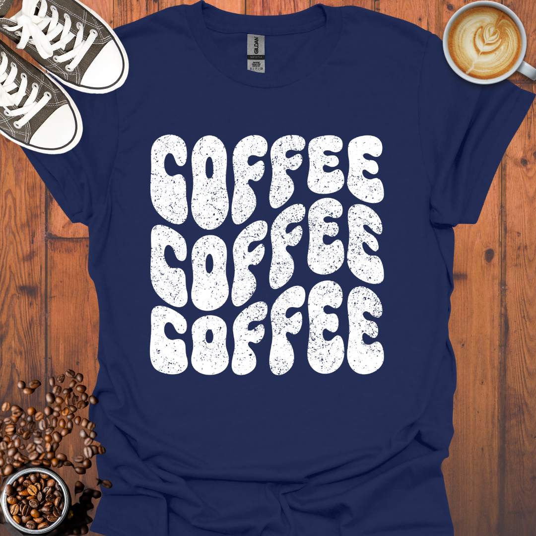 Coffee Coffee Coffee GRUNGE Tee