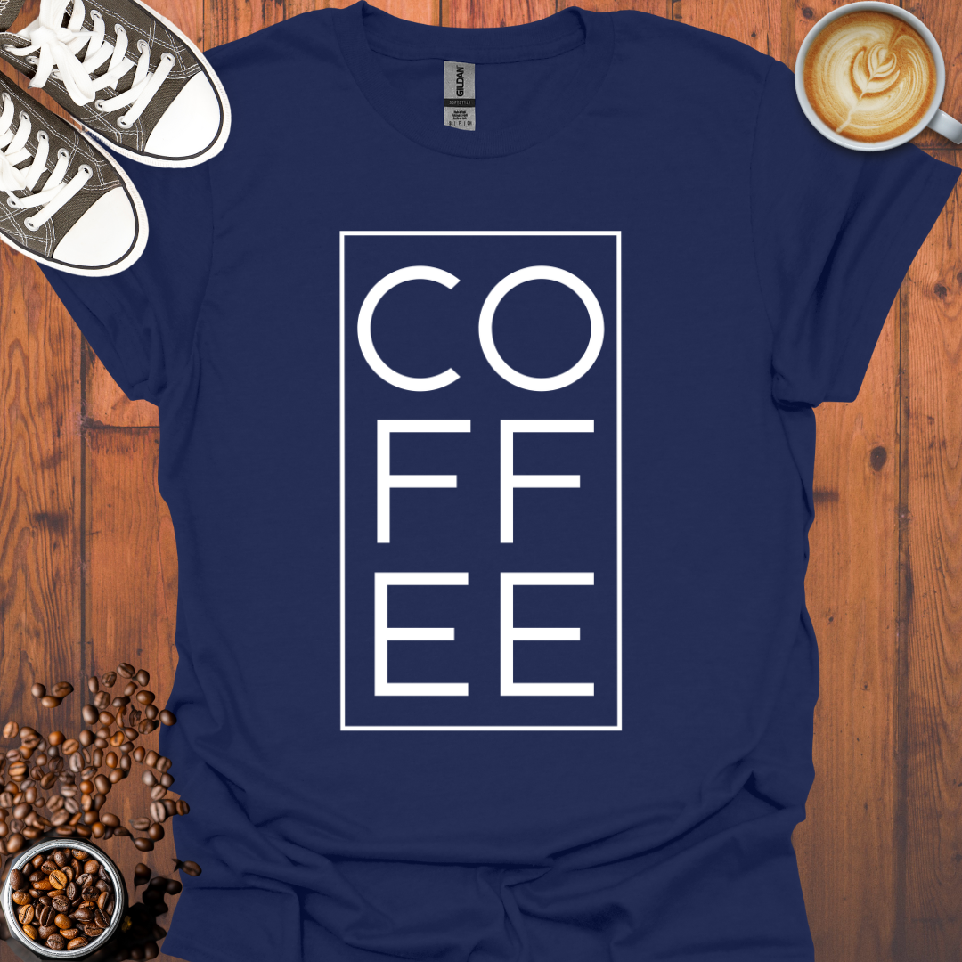 Vertical Coffee Tee