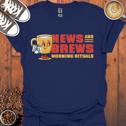 News and Brews Tee