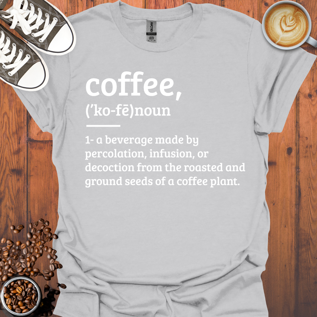 Coffee Definition Tee