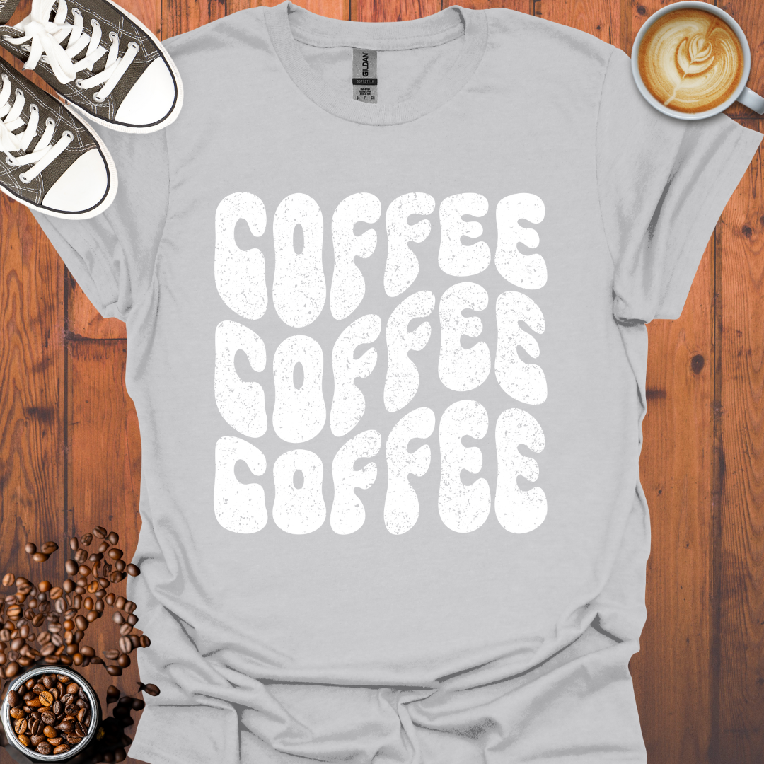 Coffee Coffee Coffee GRUNGE Tee