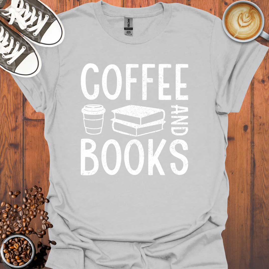 Coffee and Books Tee