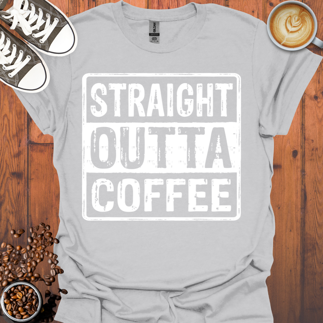 Straight Outta Coffee Tee