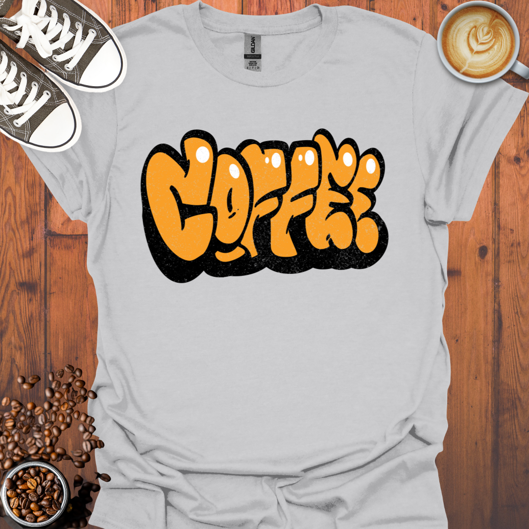 Graffiti Coffee Tee