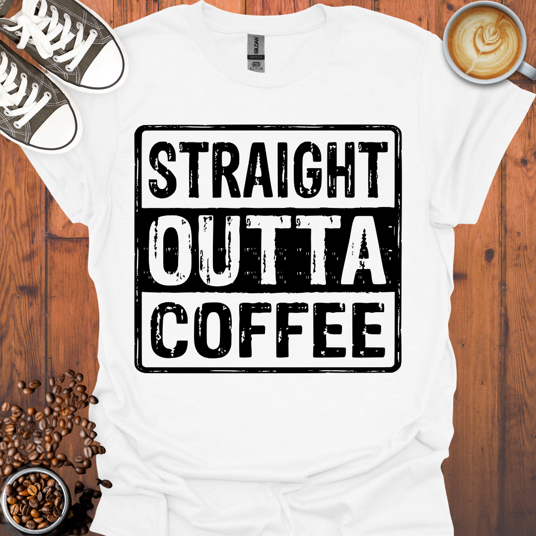 Straight Outta Coffee Tee