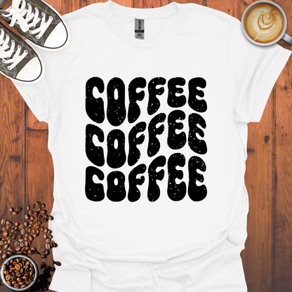 Coffee Coffee Coffee GRUNGE Tee