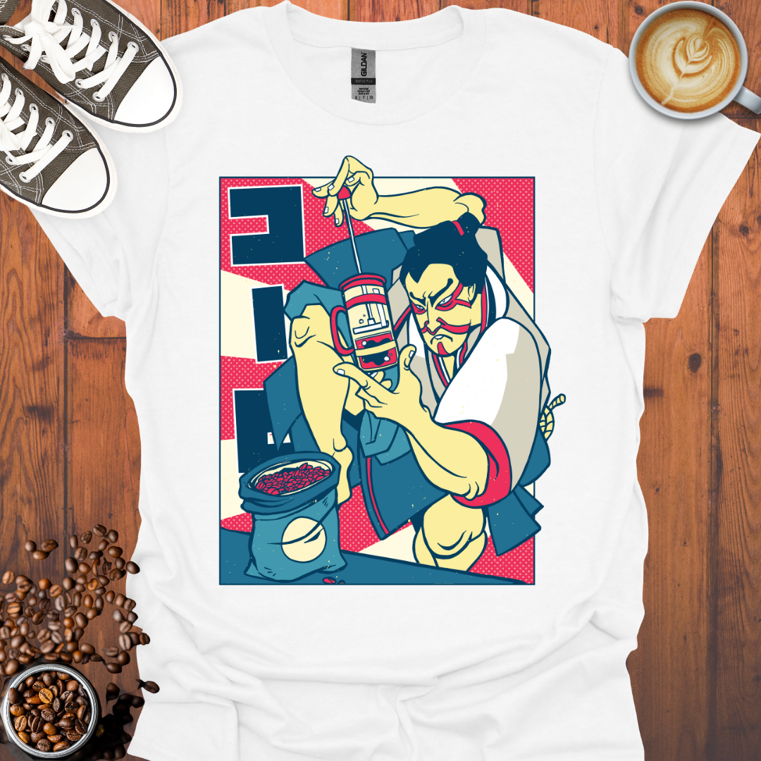 Samurai Coffee Tee