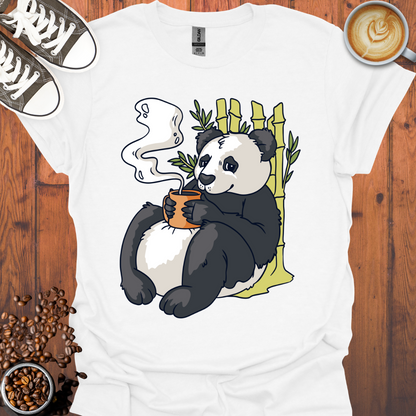 Panda Coffee Tee