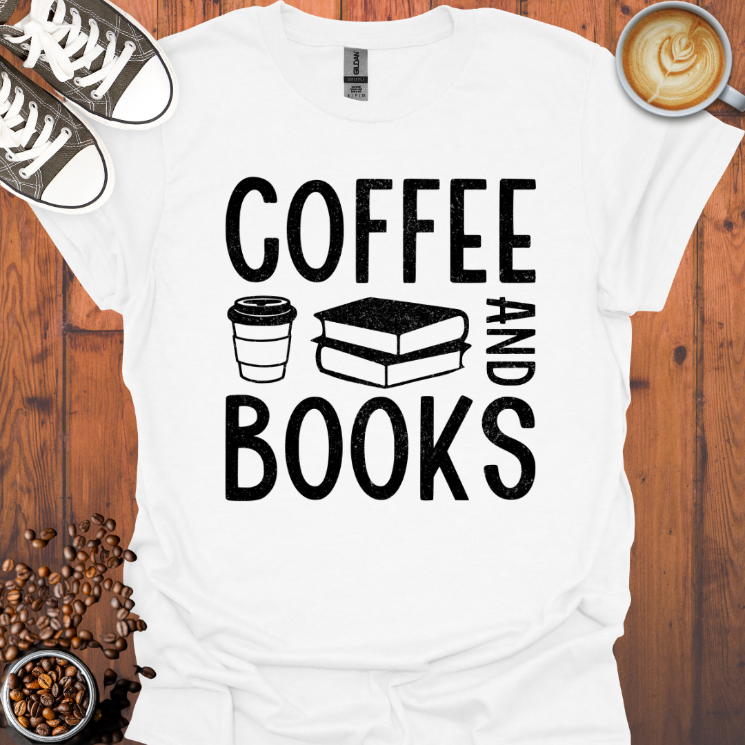 Coffee and Books Tee