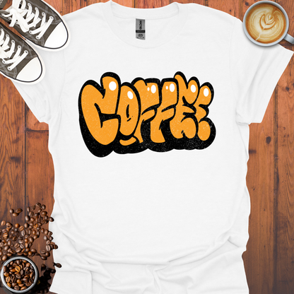 Graffiti Coffee Tee