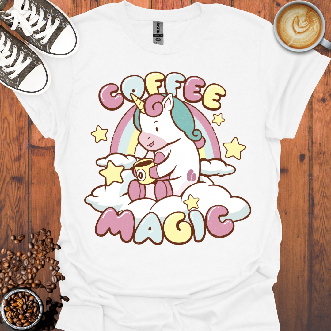 Unicorn Coffee Magic Tee